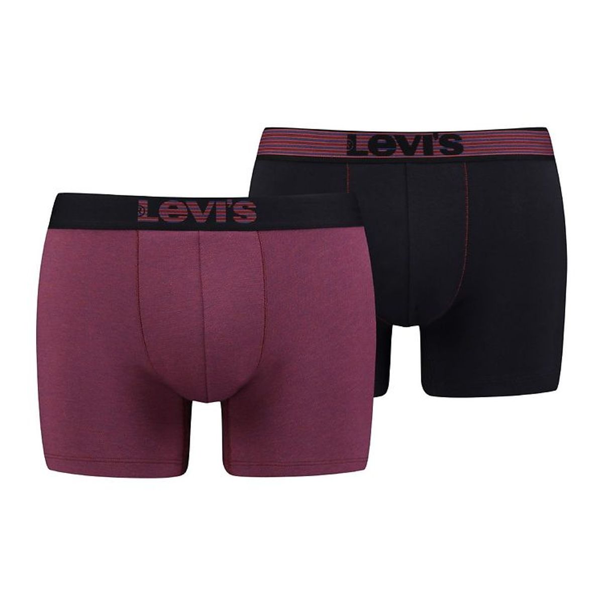 Levis Boxershorts - 2-pak - Boxer Brief - Fuchsia/Sort