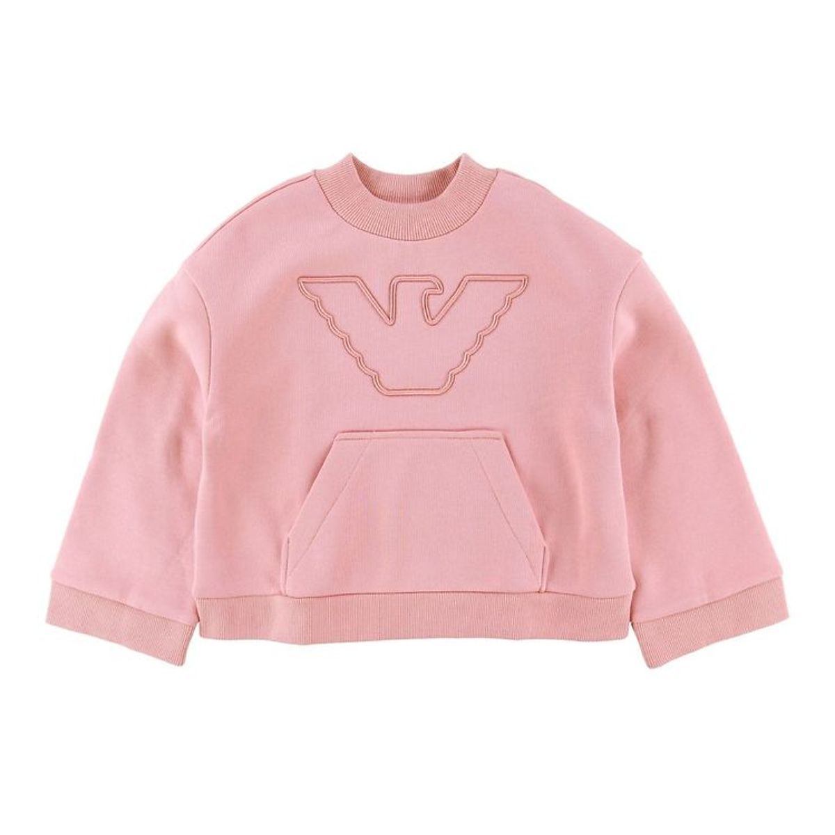 Emporio Armani Sweatshirt - Rosa Mayfair m. Logo