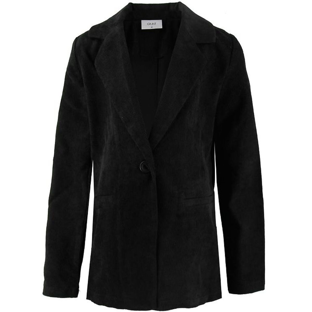 Grunt Blazer - Fløjl - Sigga - Sort