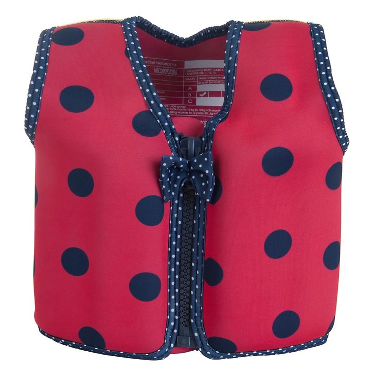 Konfidence Svømmevest - Original - Ladybird Polka