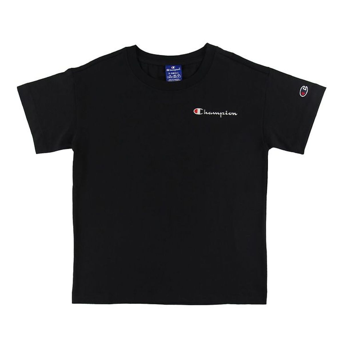 Champion Fashion T-shirt - Sort m. Logo