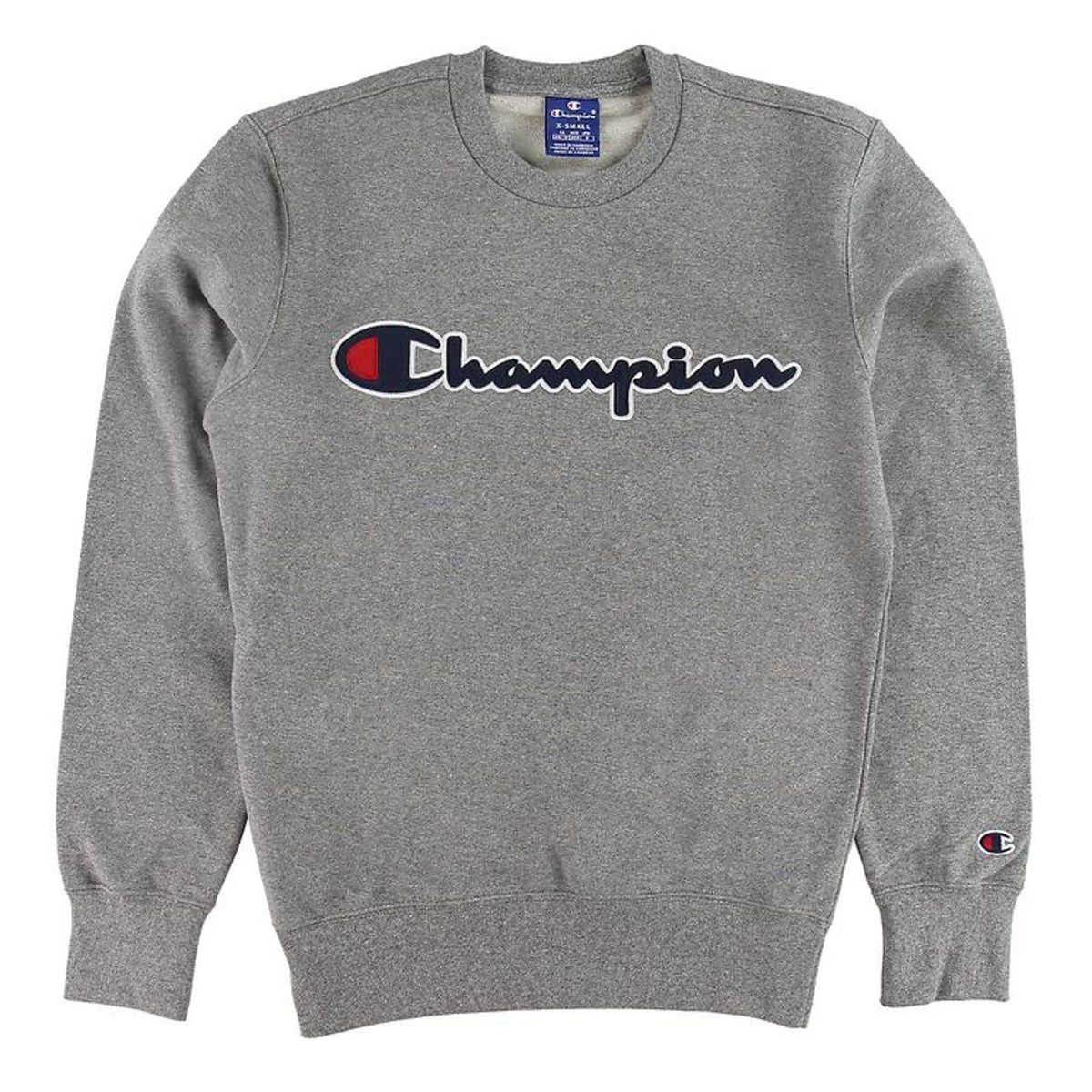 Champion Fashion Sweatshirt - Gråmeleret m. Logo