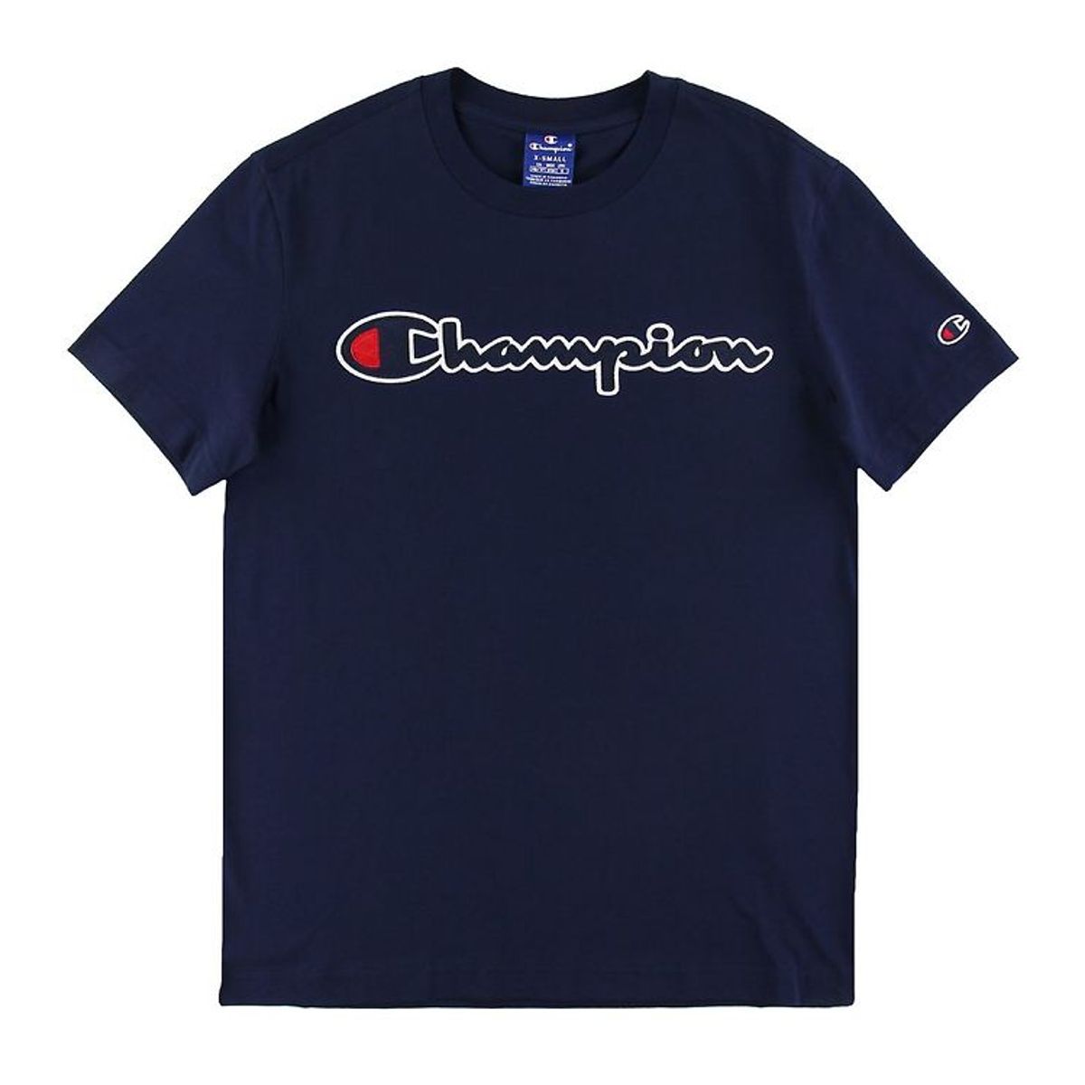 Champion Fashion T-shirt - Navy m. Logo