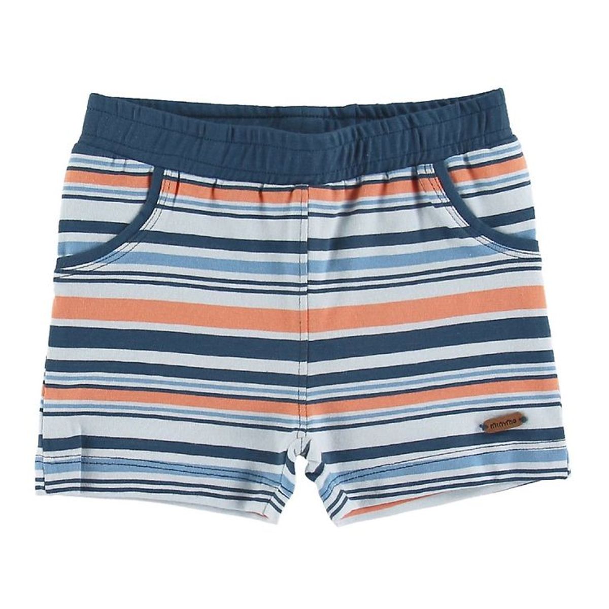 Minymo Shorts - Insignia Blue m. Striber