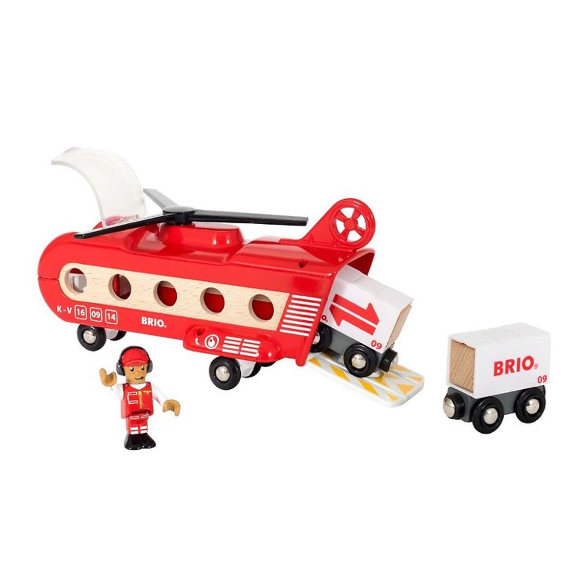 BRIO World Helikopter Transport 33886