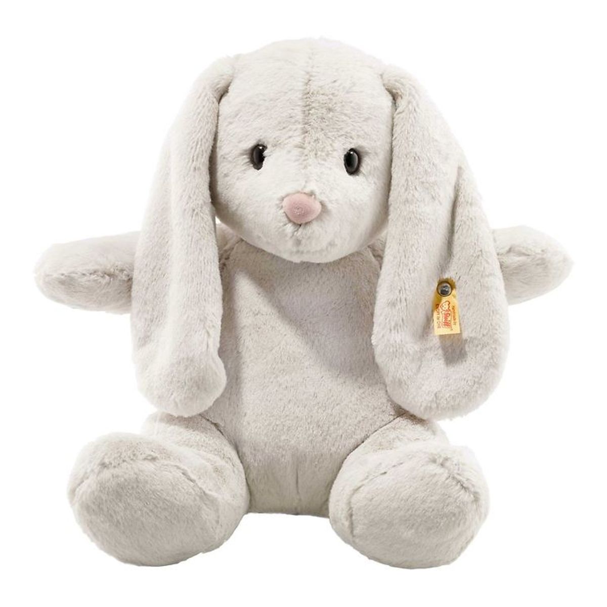 Steiff Bamse - Hoppie Rabbit - 38 cm - Light Grey