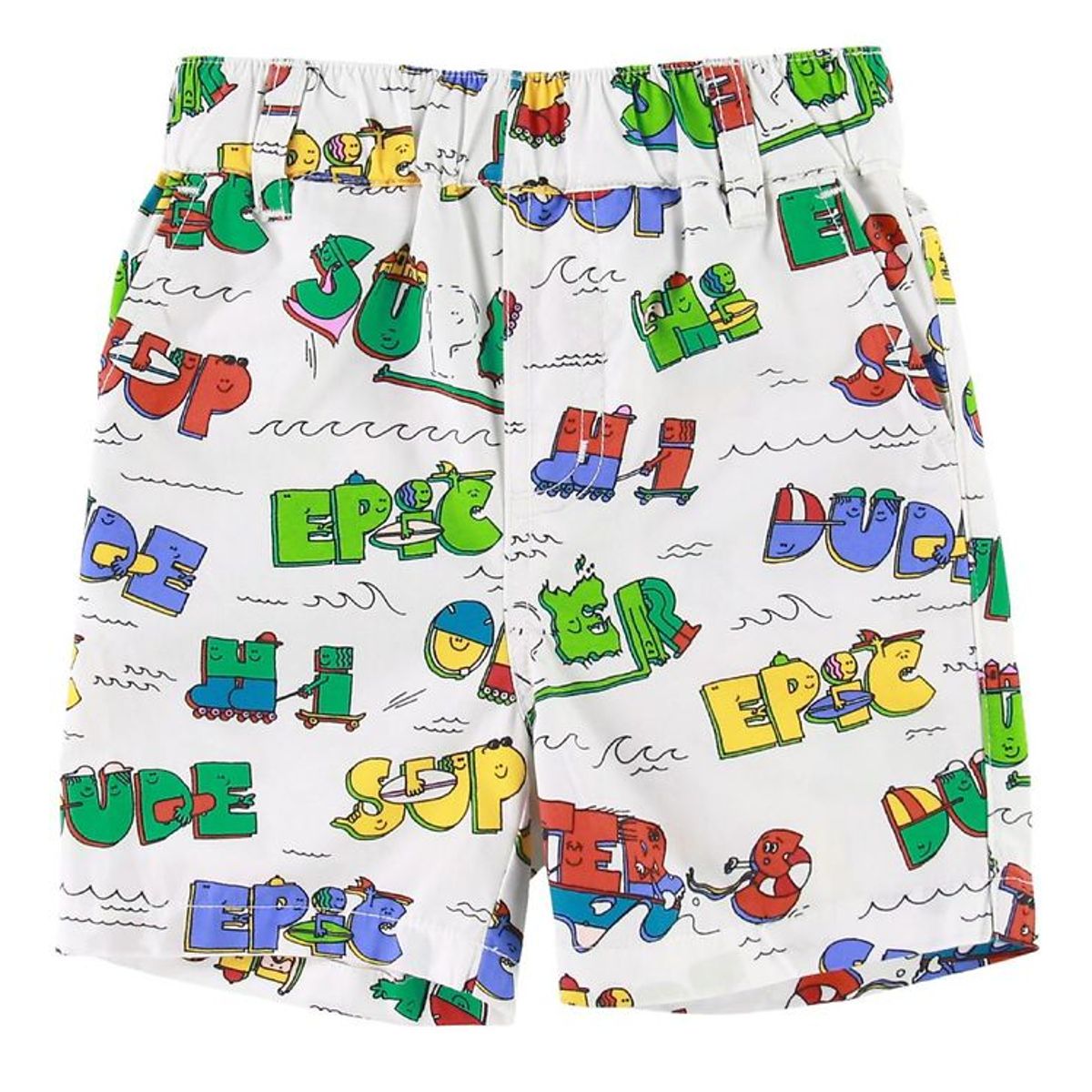 Stella McCartney Kids Shorts - Super Dude