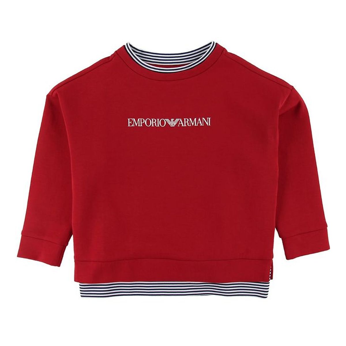 Emporio Armani Bluse - Rød m. Logo