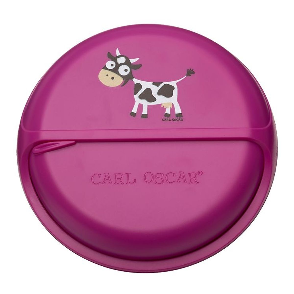 Carl Oscar Snackbox - BentoDISC - 18 cm - Purple Cow