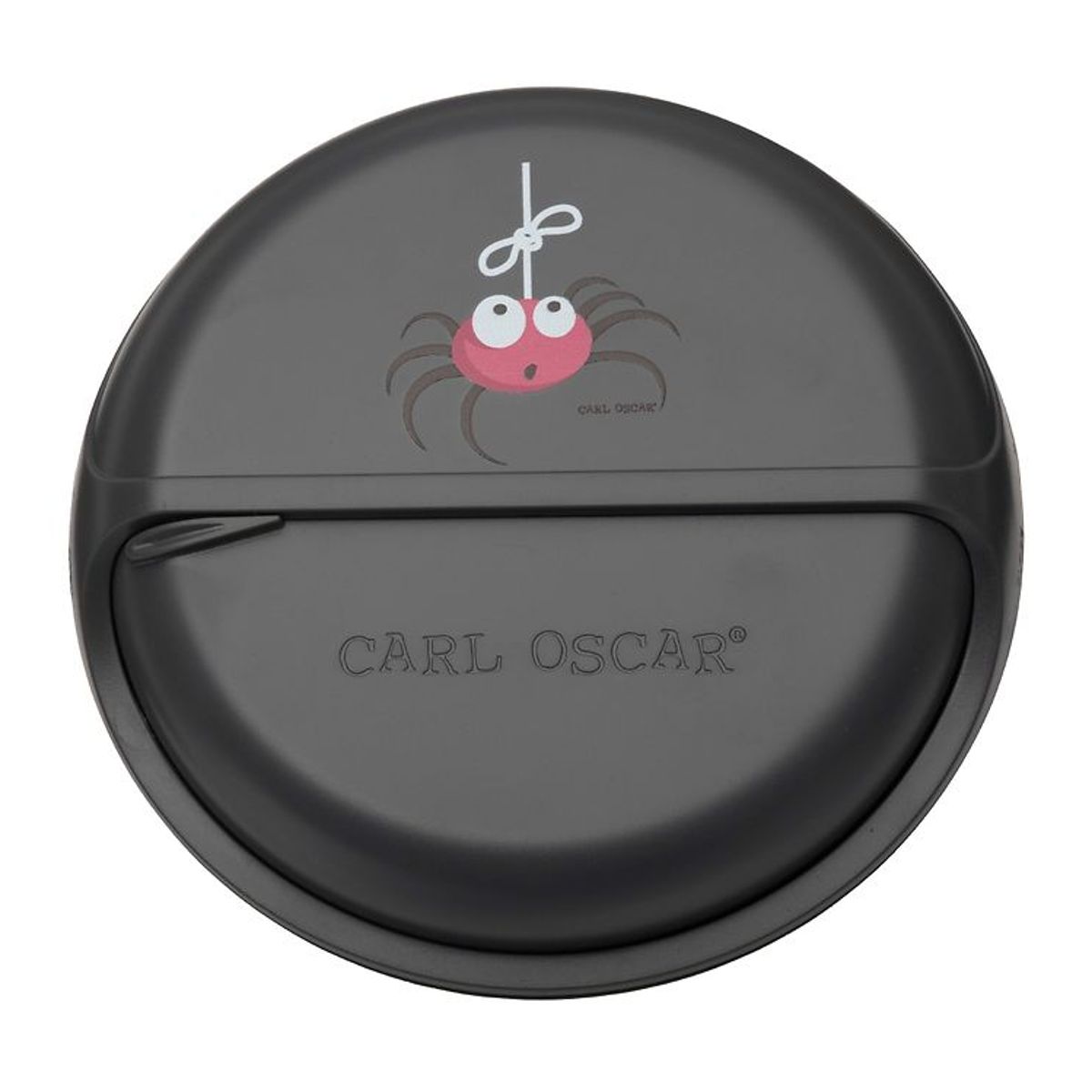 Carl Oscar Snackboks - BentoDISC - 18 cm - Grey Spider