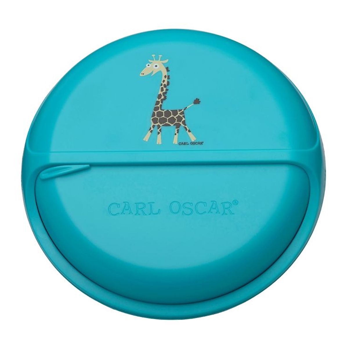 Carl Oscar Snackboks - BentoDISC - 18 cm - Turquoise Giraffe