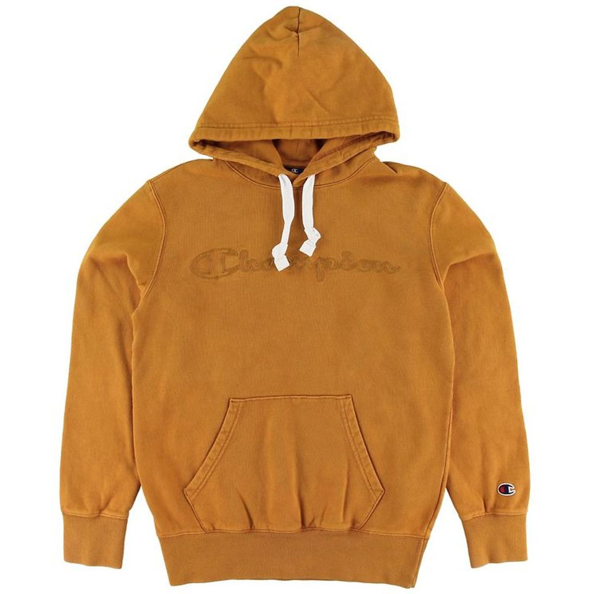 Champion Fashion Hættetrøje - Brændt Orange m. Logo