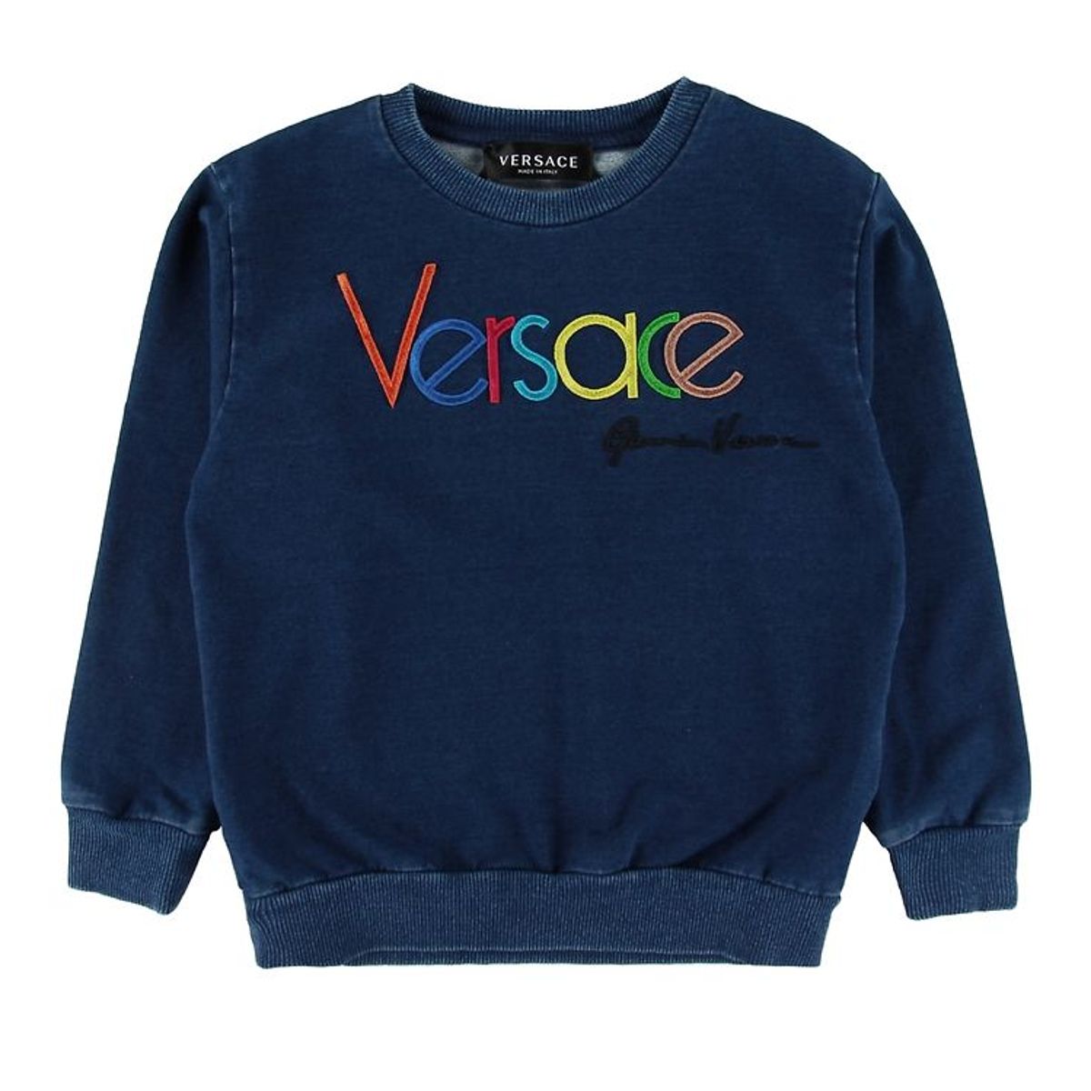 Versace Sweatshirt - Blå m. Logo