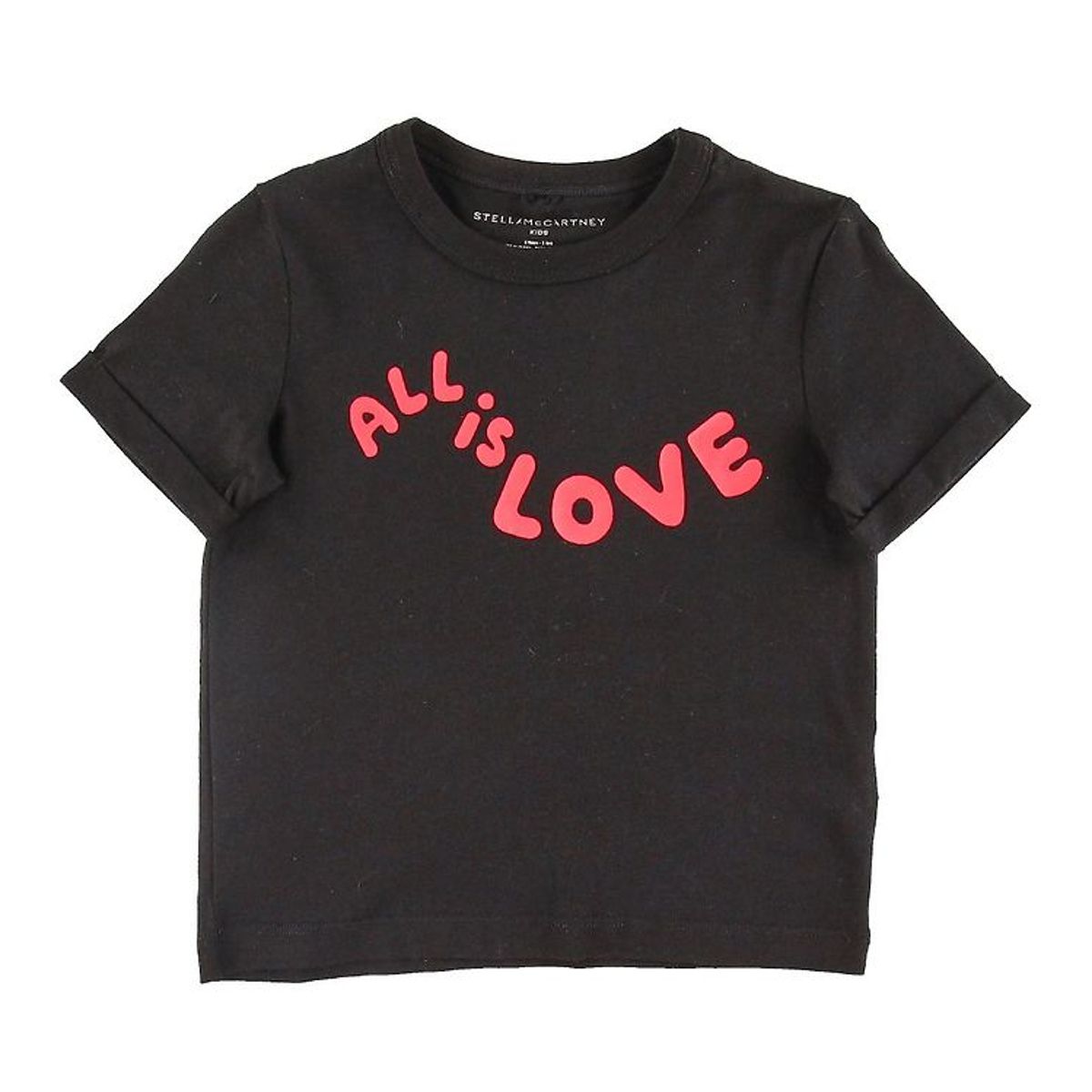 Stella McCartney Kids T-shirt - All Is Love - Sort