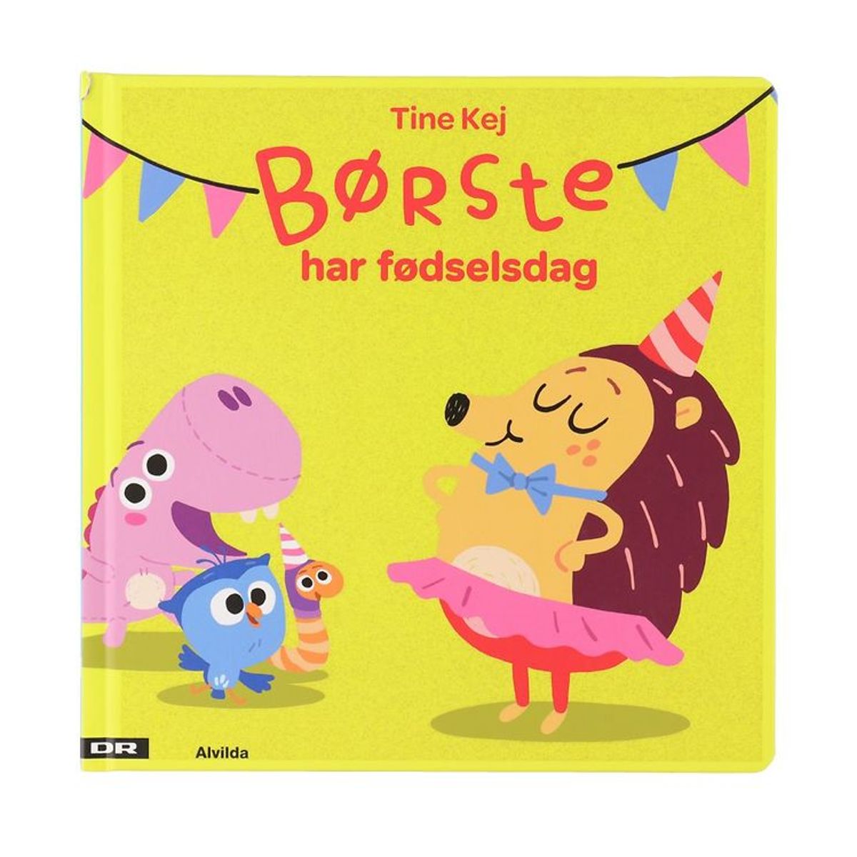 Alvilda Bog - Børste har fødselsdag - Minisjang - Dansk