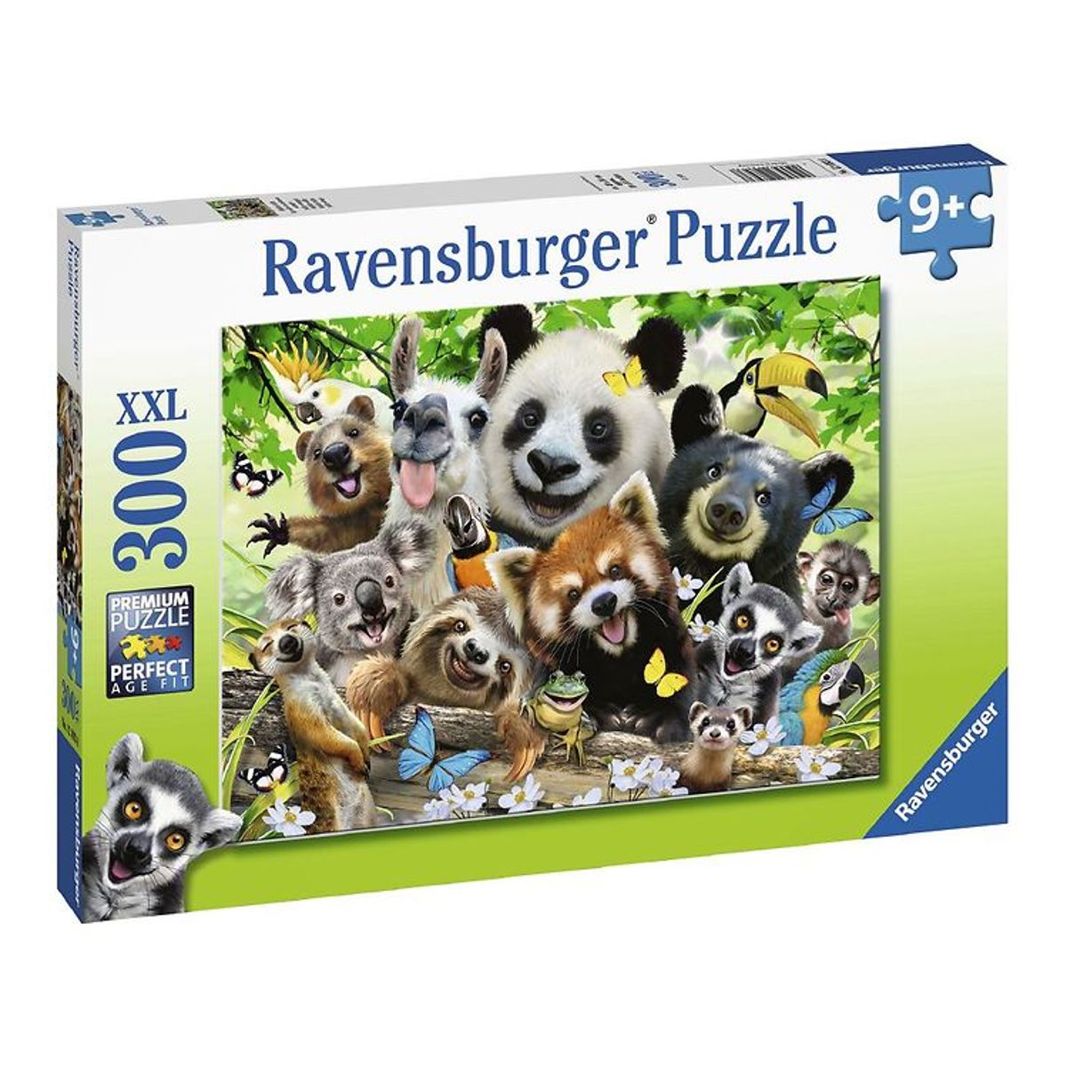 Ravensburger Puslespil - 300 Brikker - Wildlife Selfie