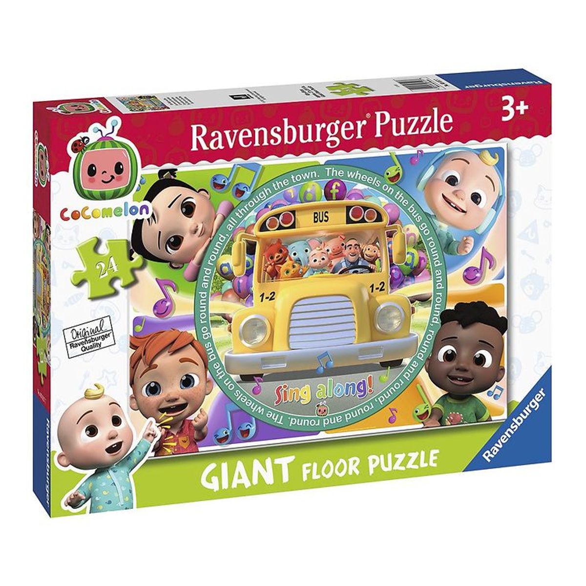 Ravensburger Gulvpuslespil - 24 Brikker - CoComelon