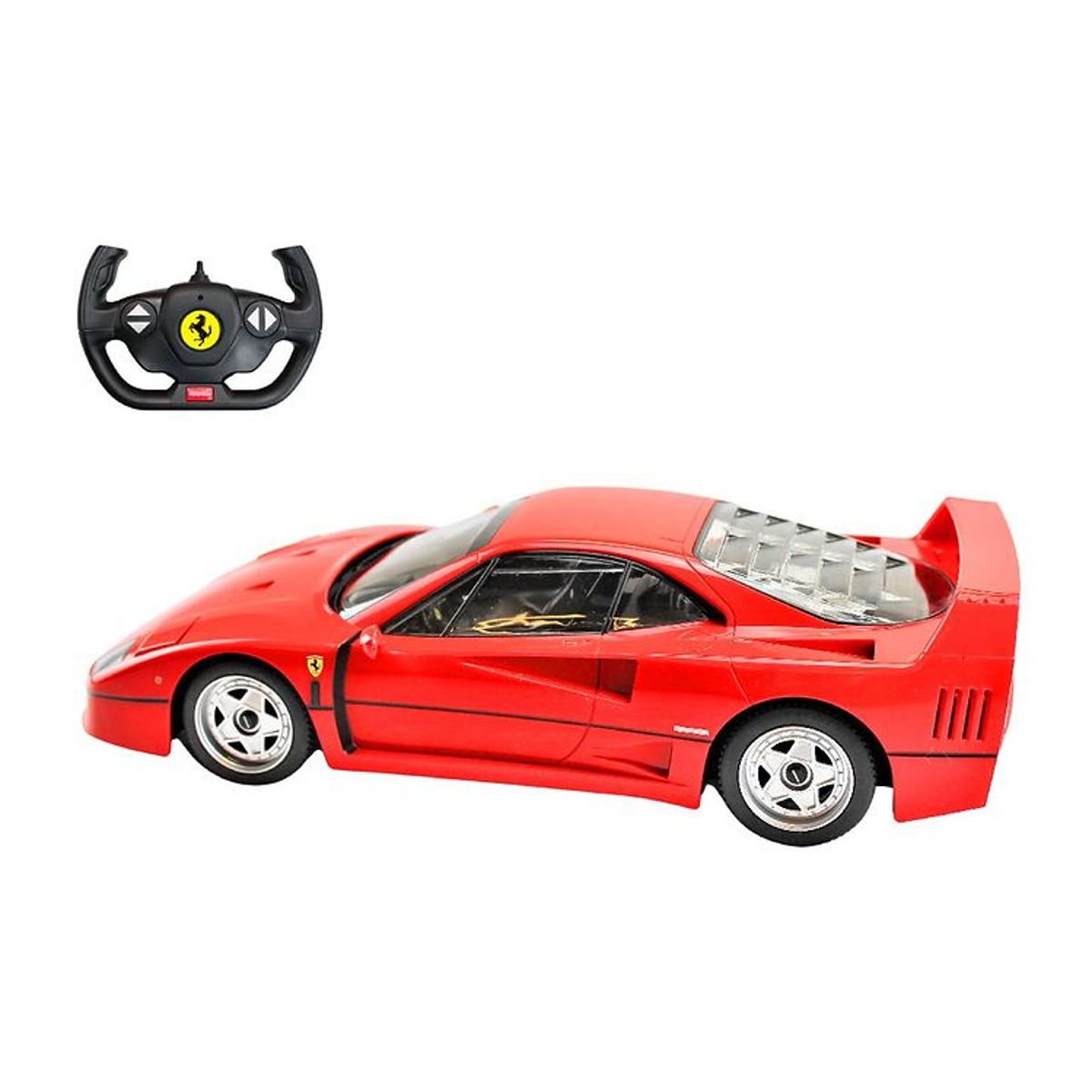 Rastar Fjernstyret Bil m. Lys - Ferrari F40 - 1:14