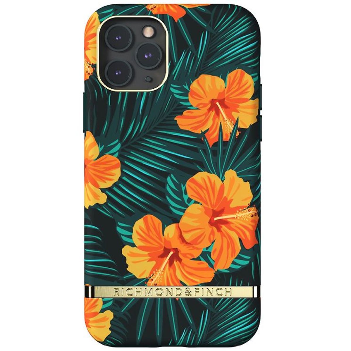 Richmond & Finch Cover - iPhone 11 Pro - Orange Hibiscus