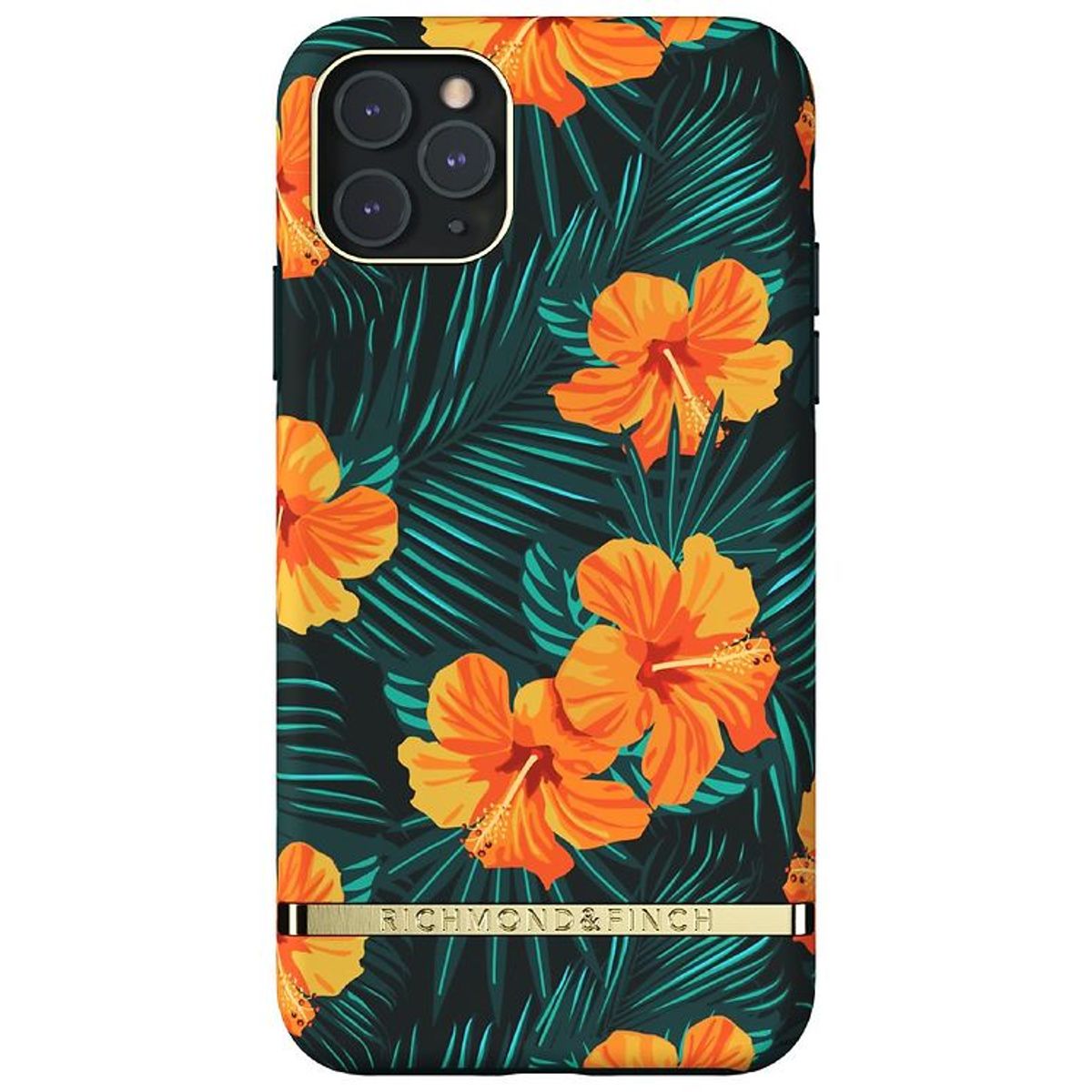 Richmond & Finch Cover - iPhone 11 Pro Max - Orange Hibiscus