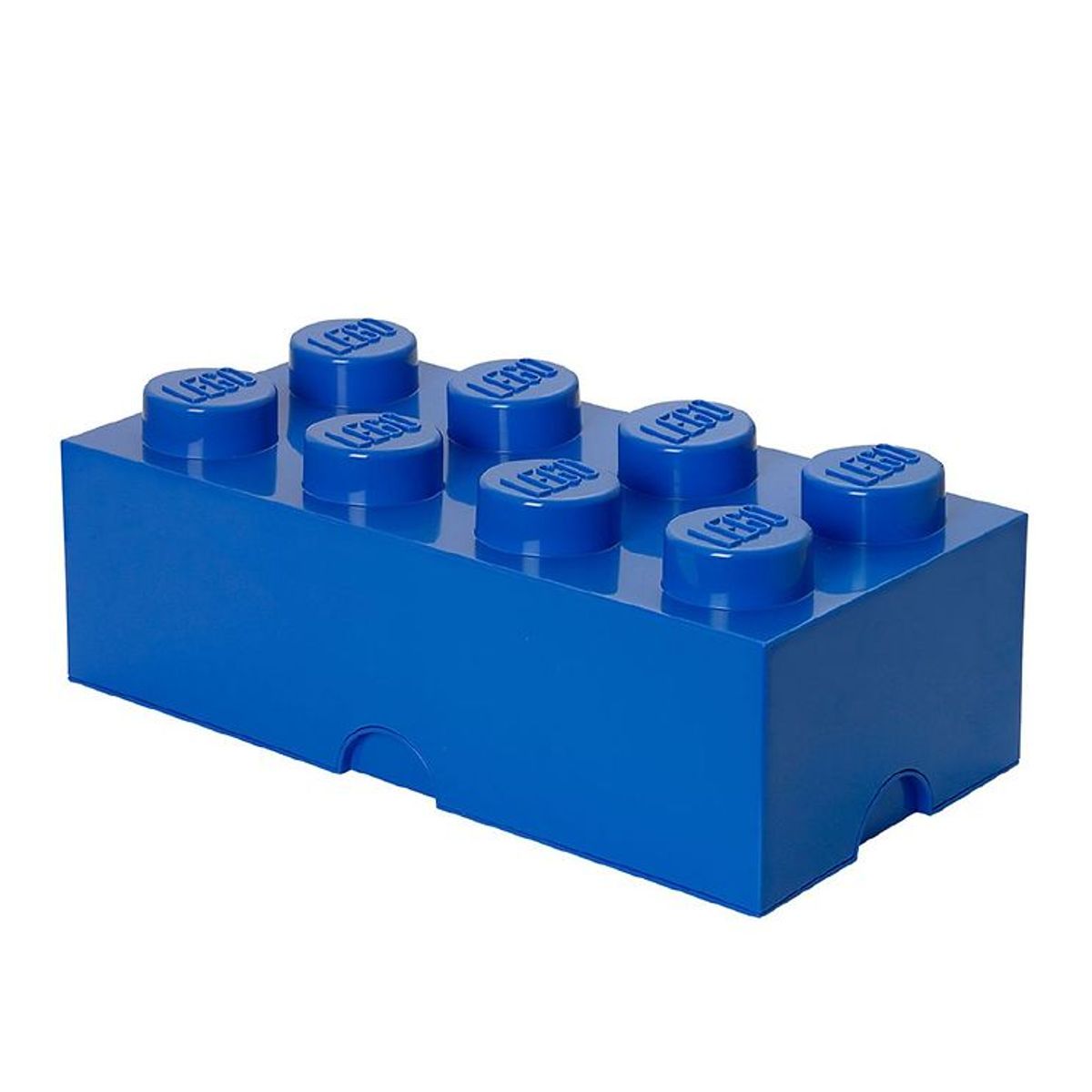 LEGO ® Storage Opbevaringsboks - 8 Knopper - 50x25x18 - Blå