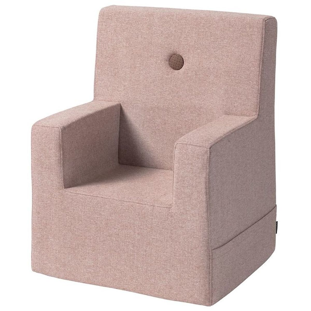 by KlipKlap Lænestol - Kids Chair XL - Soft Rose/Rose