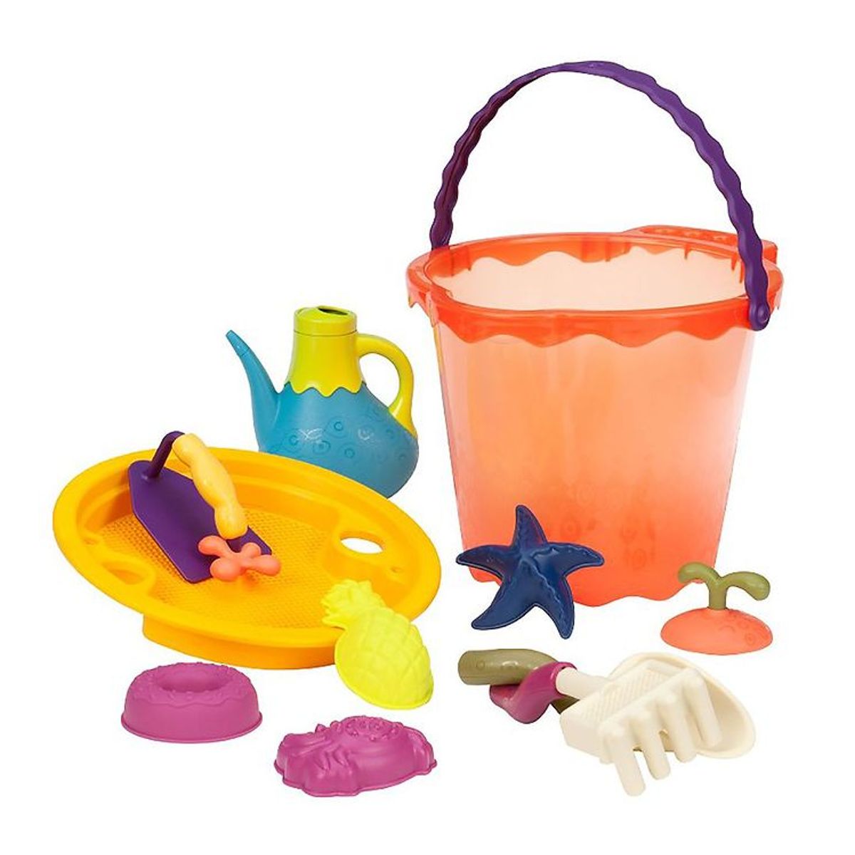 B. toys Spandsæt - Shore Thing - 23,5 cm - Rød