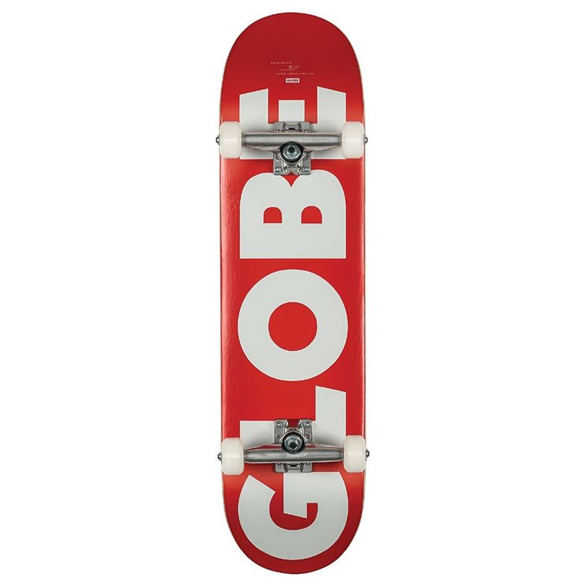 Globe Skateboard - 8,25'' - G0 Fubar Complete - Hvid/Rød