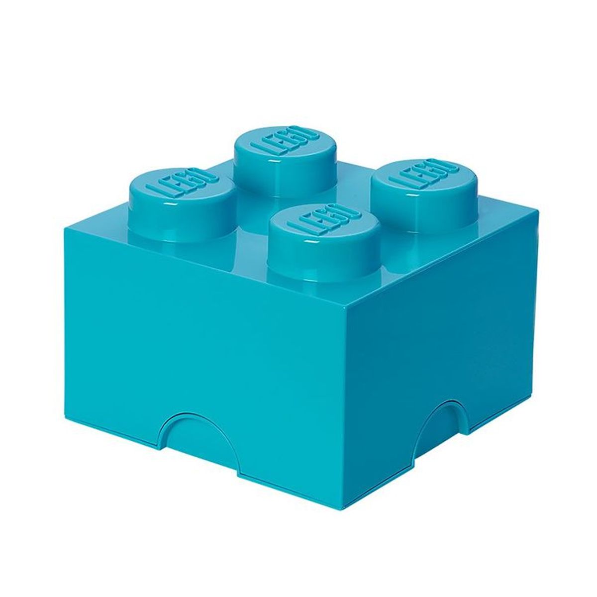 LEGO ® Storage Opbevaringsboks - 4 Knopper - 25x25x18 - Medium Az