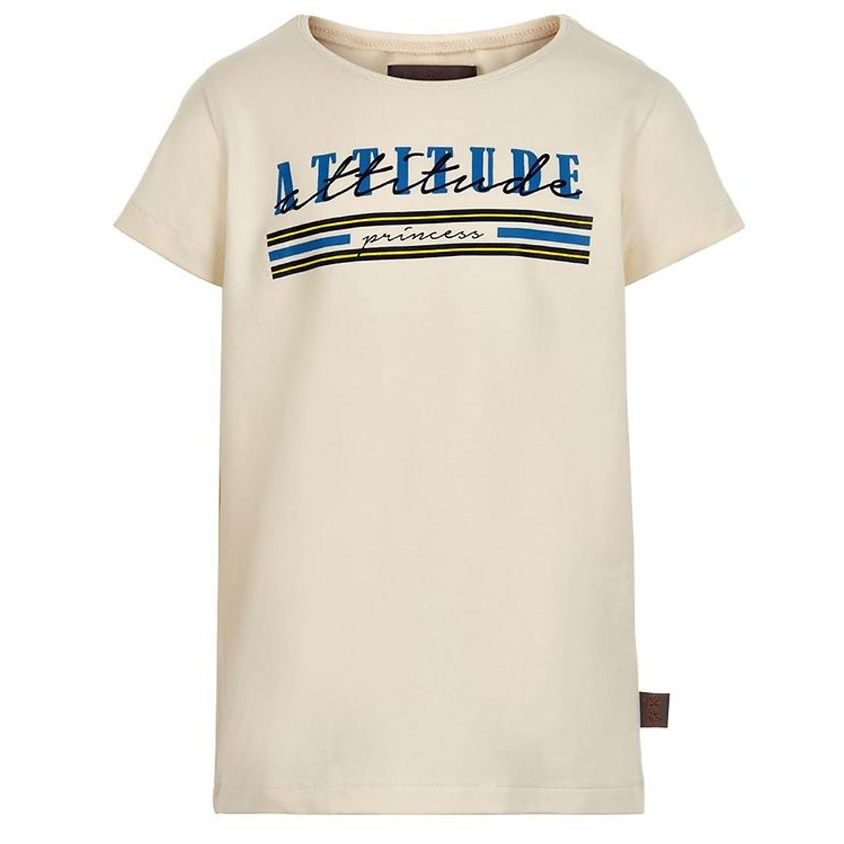 Creamie T-shirt - Attitude - Buttercream m. Print