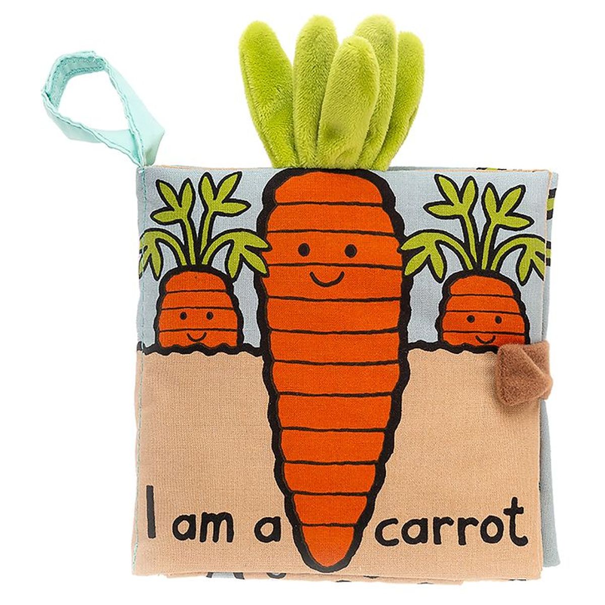 Jellycat Stofbog - I Am A Carrot - Engelsk