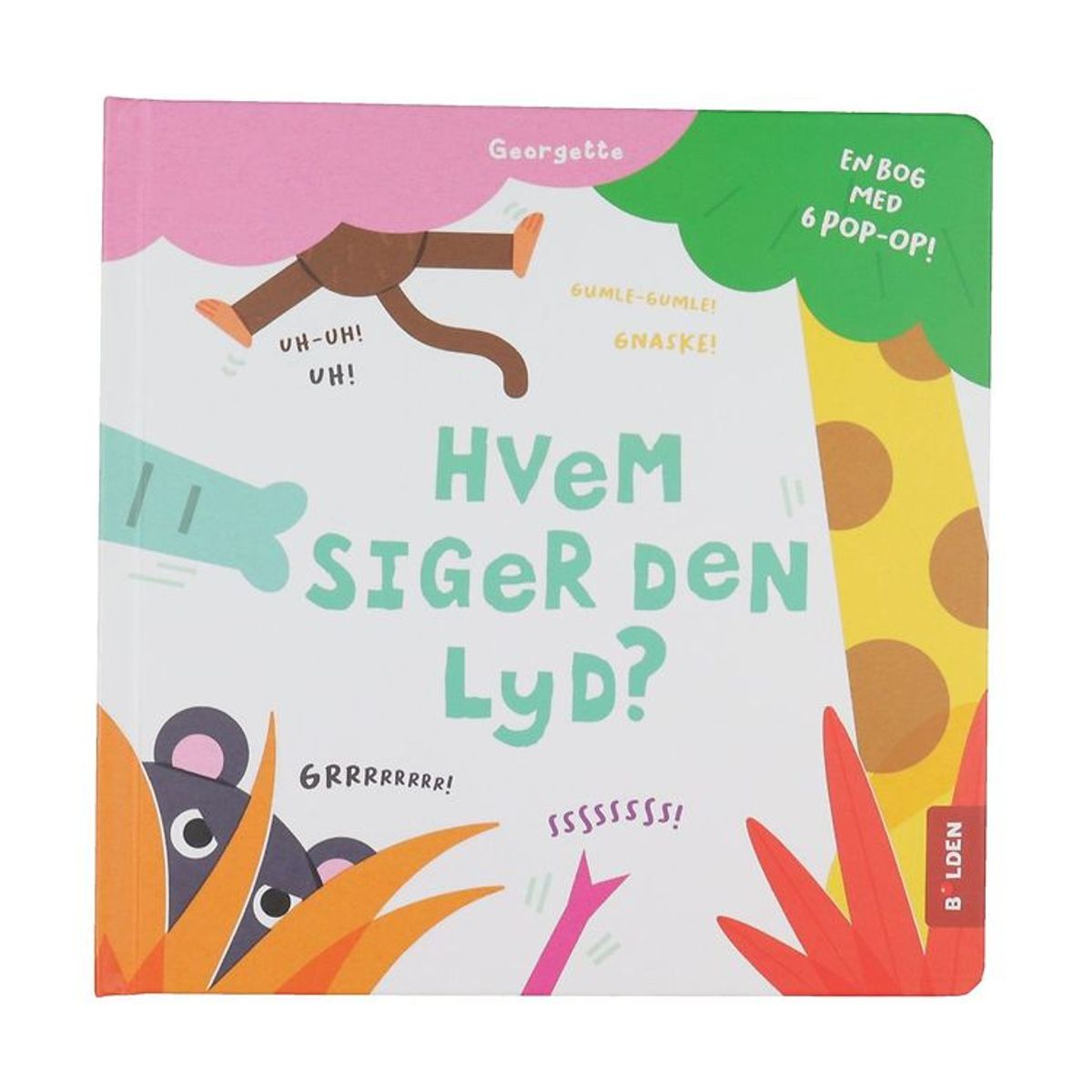 Forlaget Bolden Pop-op Bog - Hvem Siger Den Lyd? - Dansk