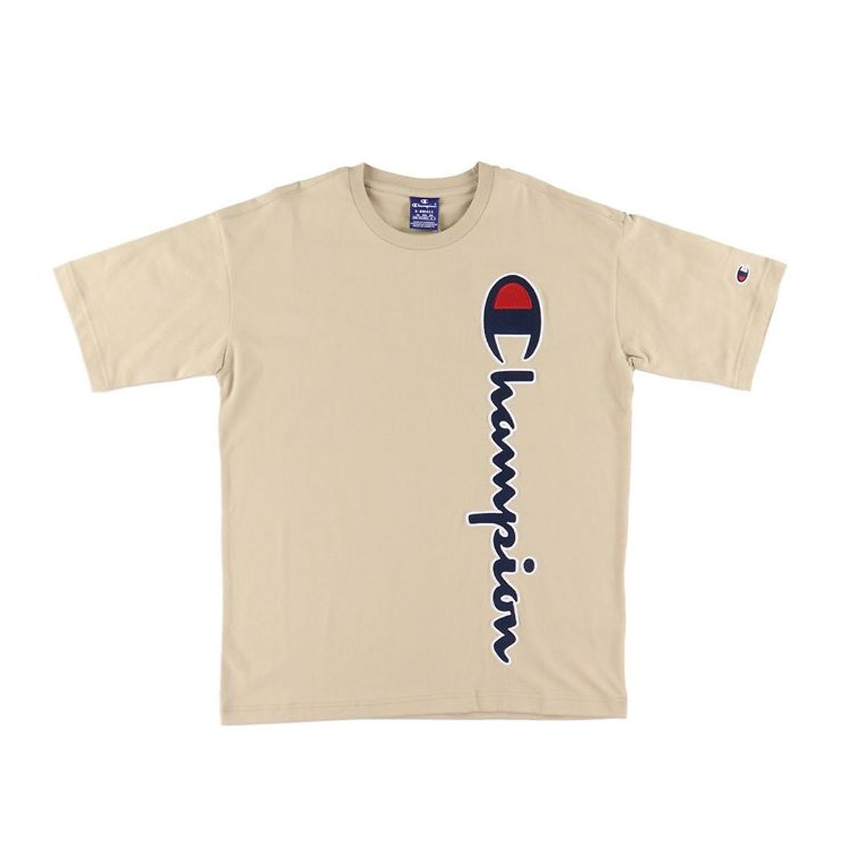 Champion Fashion T-shirt - Beige m. Logo