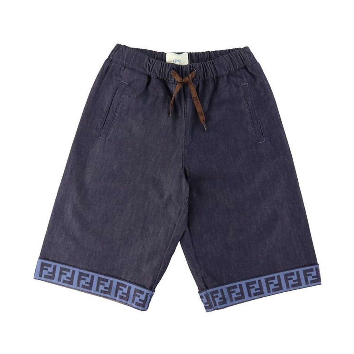 Fendi Shorts - Navy m. Logobånd