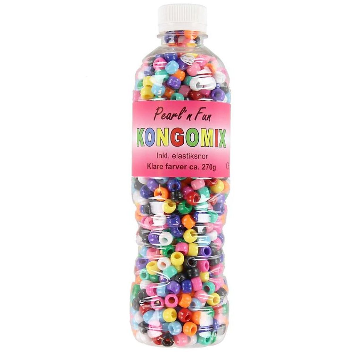 Pearl'n Fun Perler - Kongo - 270 gram - Klare Farver