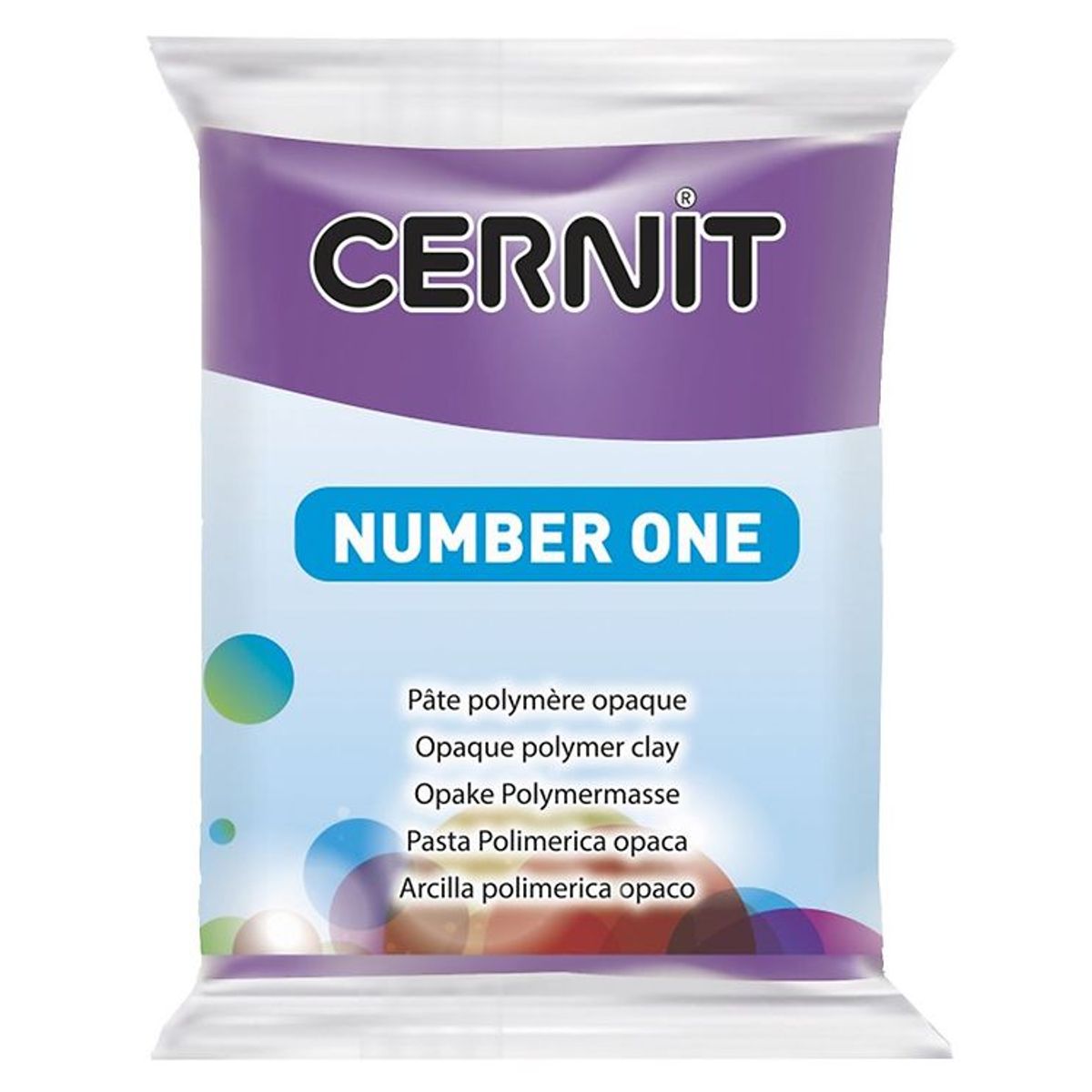 Cernit Polymer Ler - Number One - Violet