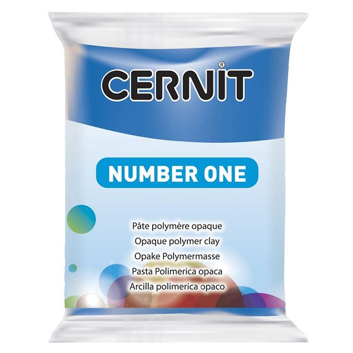 Cernit Polymer Ler - Number One - Blå