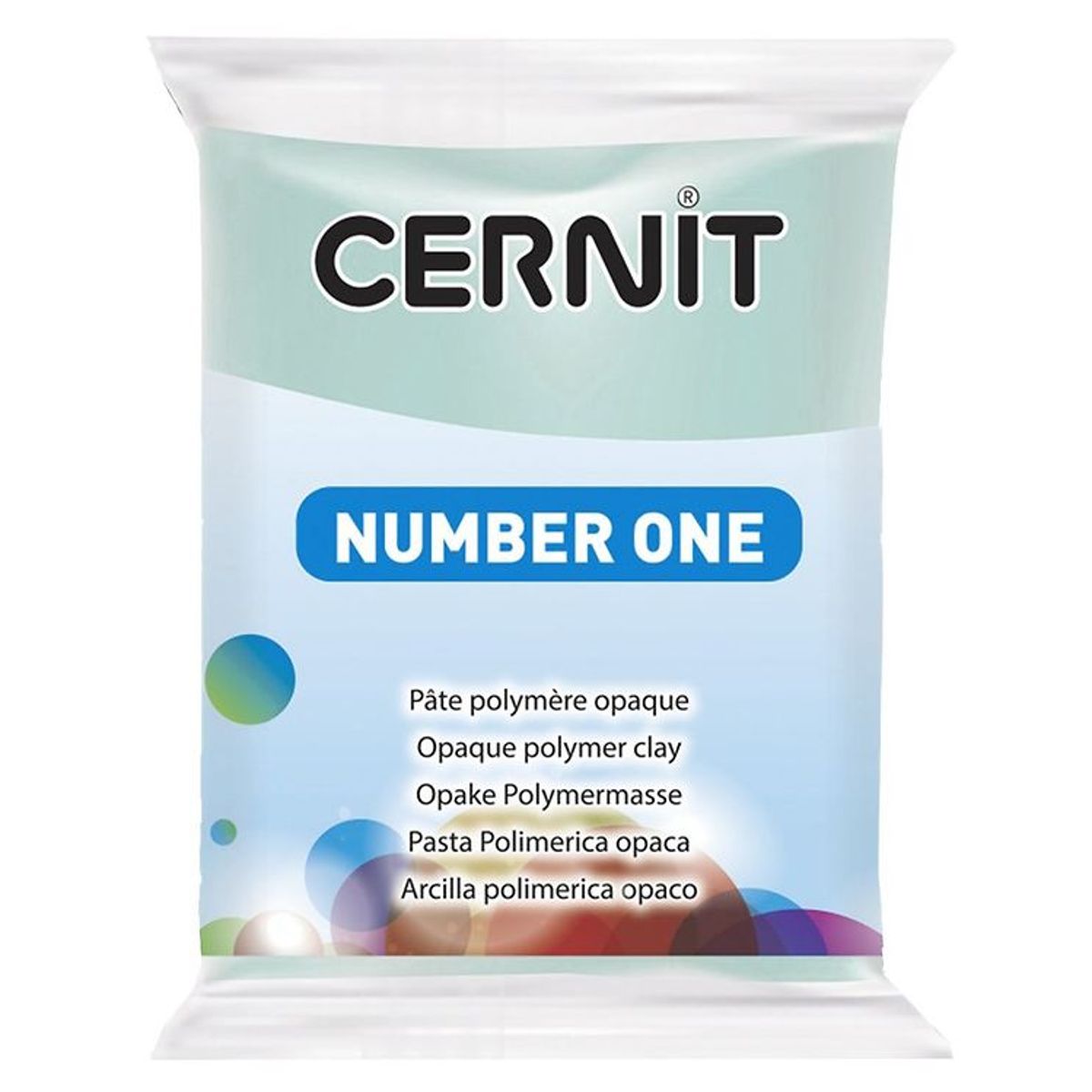 Cernit Polymer Ler - Number One - Mintgrøn