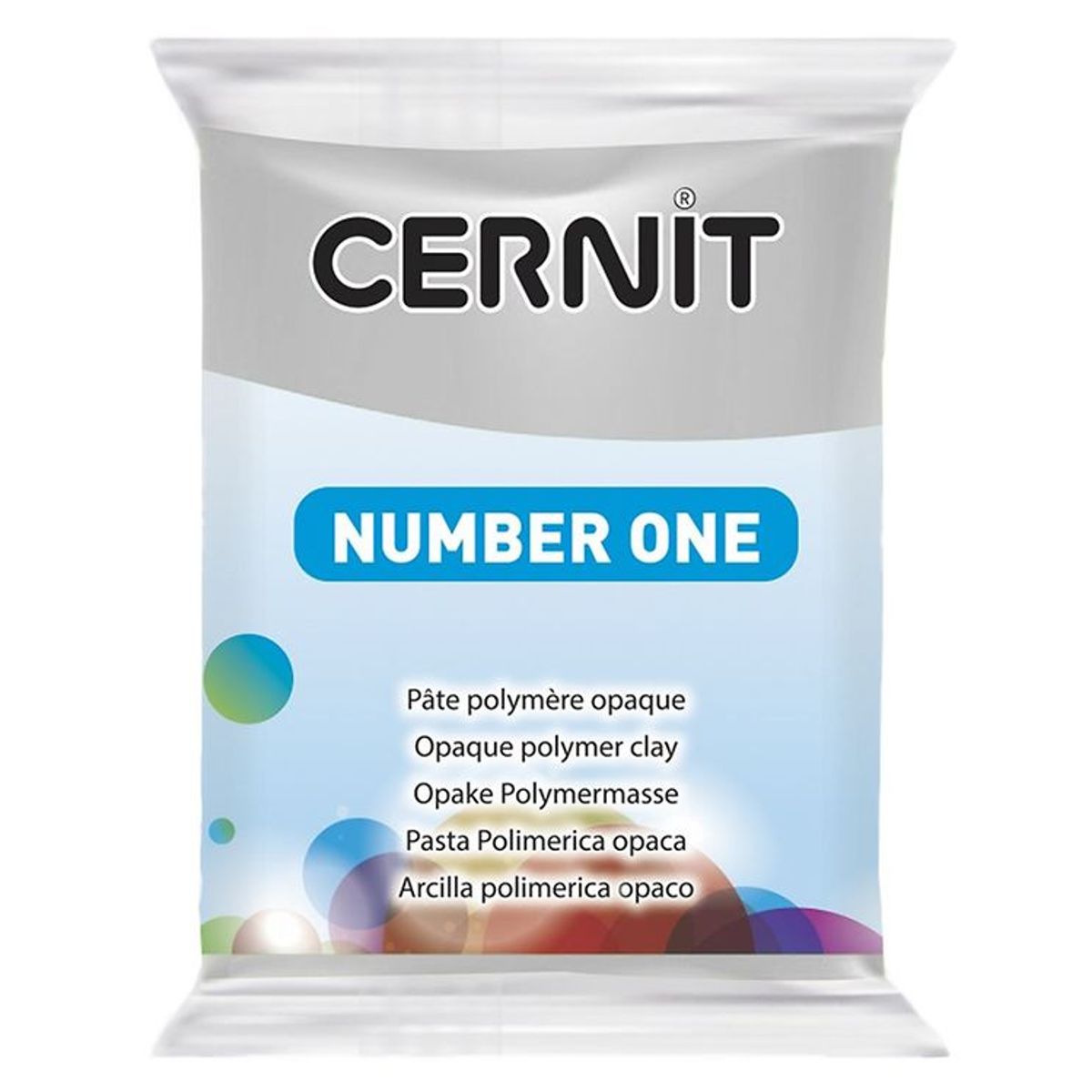 Cernit Polymer Ler - Number One - Grå