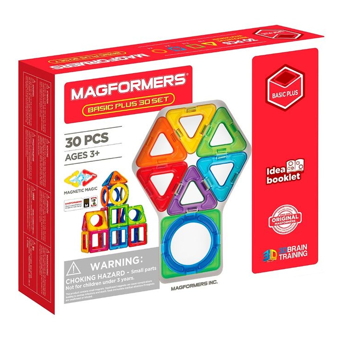 Magformers Basic Plus Sæt - 30 dele