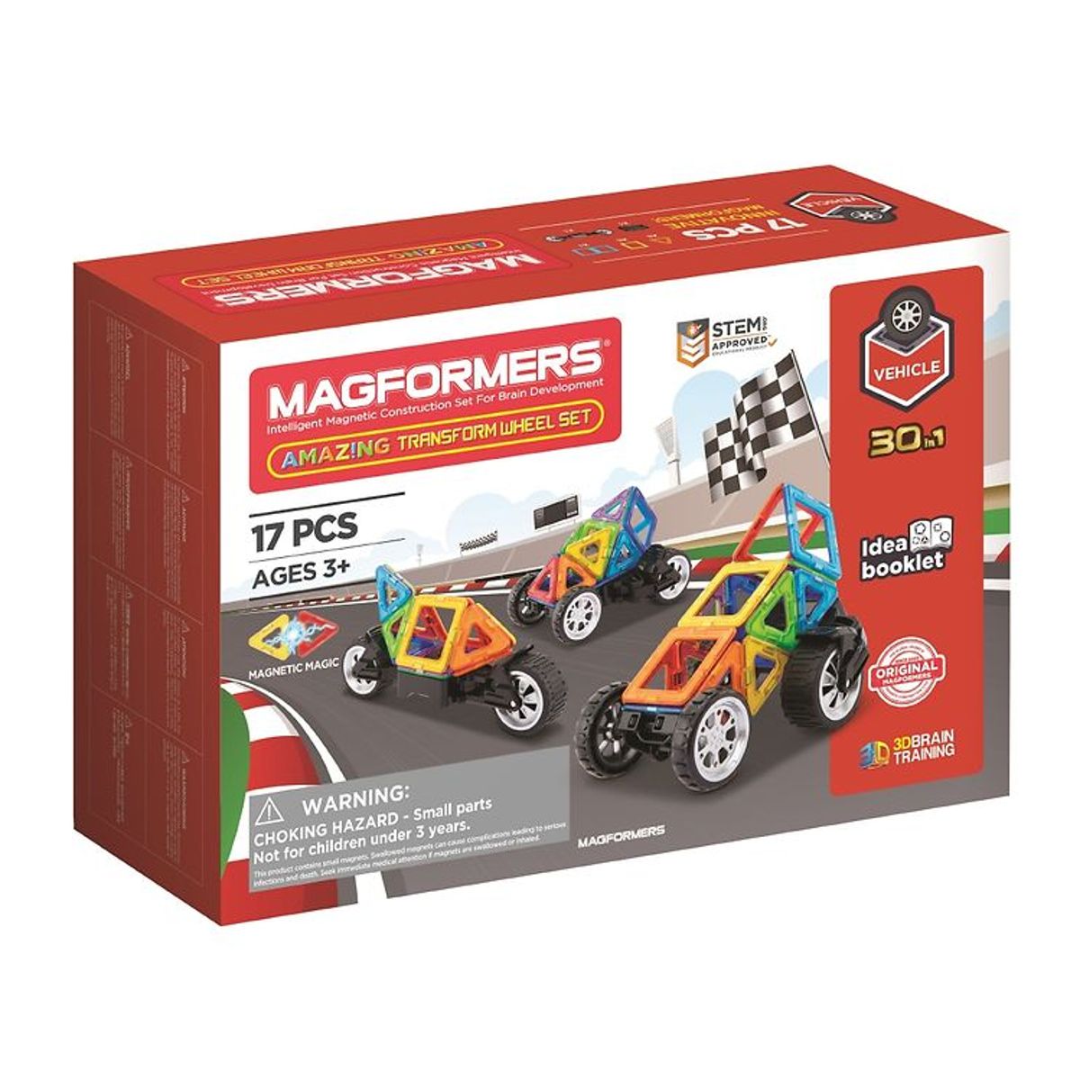 Magformers Amazing Transform Wheel Sæt - 17 dele