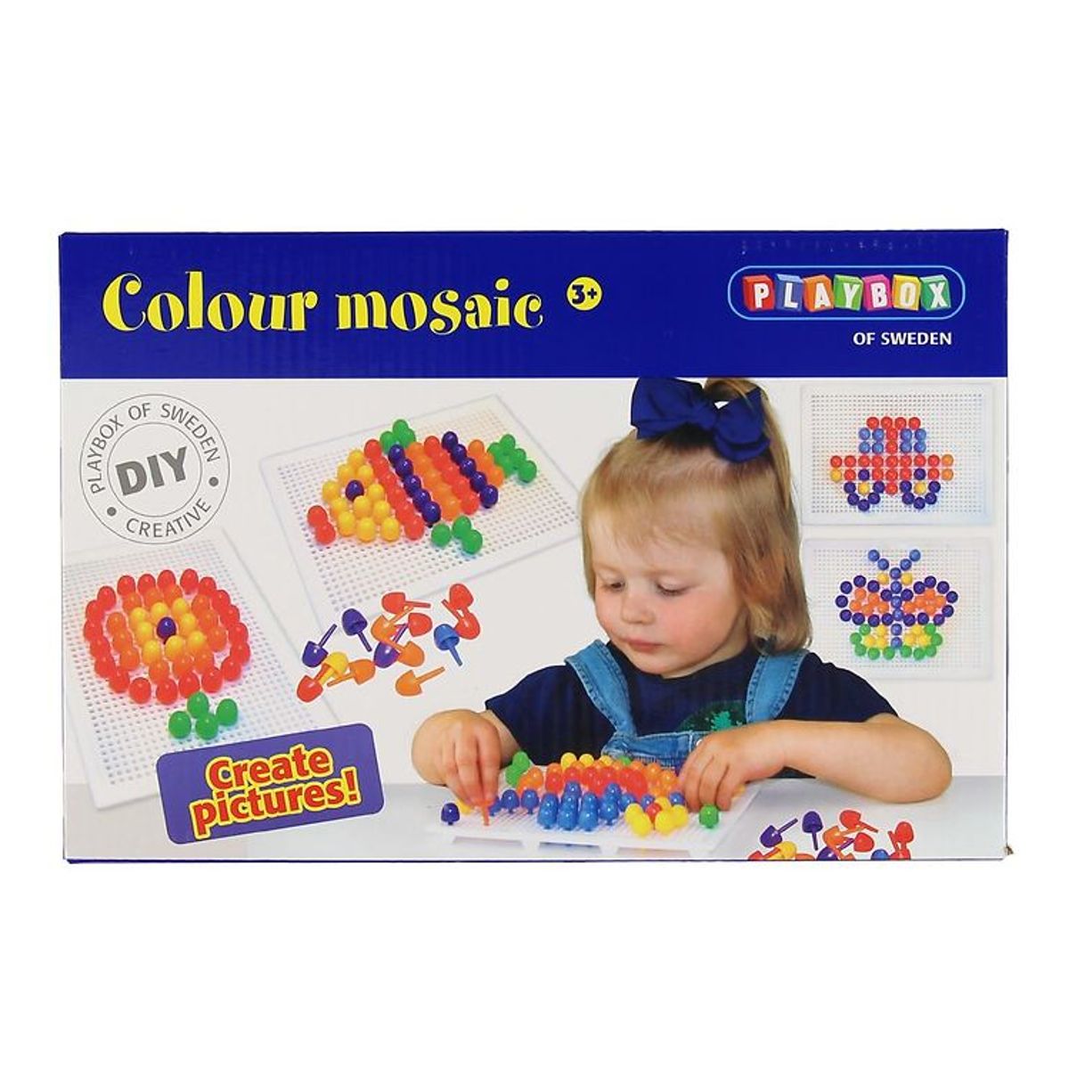 Playbox Stifter - 120 stk - Colour Mosaic