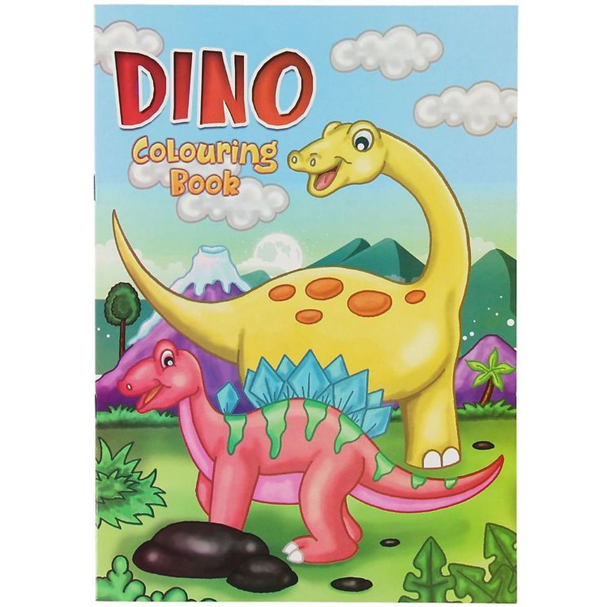 Malebog - Dino Colouring Book - 16 Sider