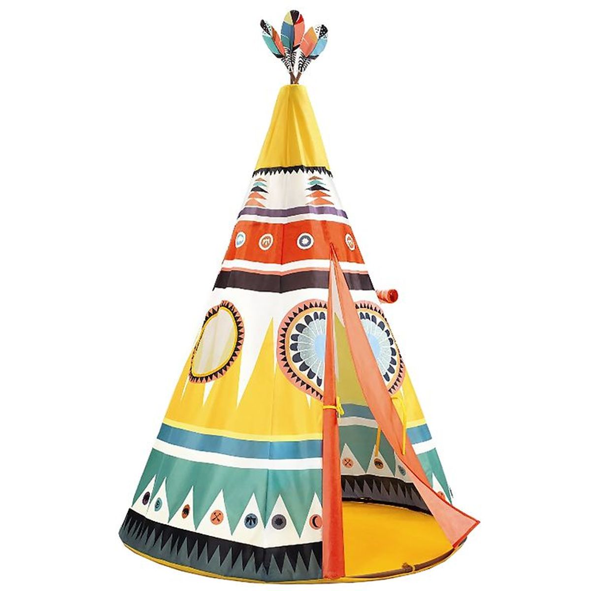 Djeco Tipi - 164x110 cm - Multifarvet