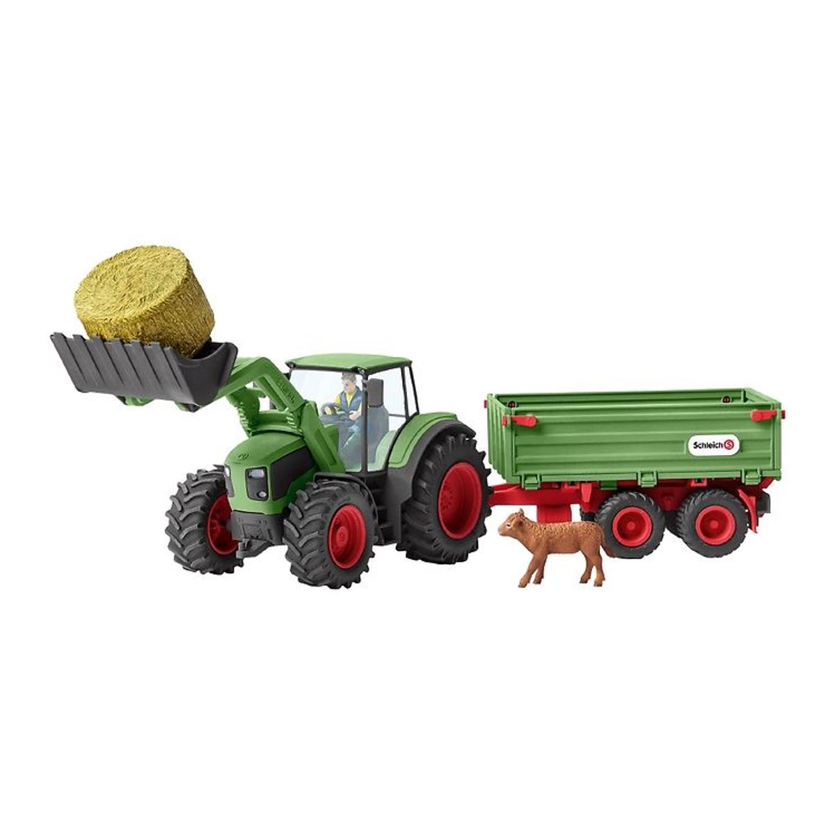 Schleich Farm World - 60 x 15 cm - Traktor m. Anhænger 42379