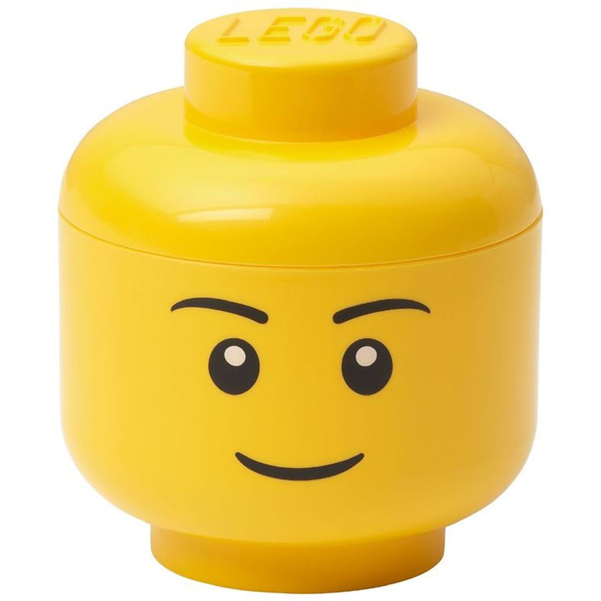 LEGO ® Storage Opbevaringsboks - Mini - Hoved - 10 cm - Dreng