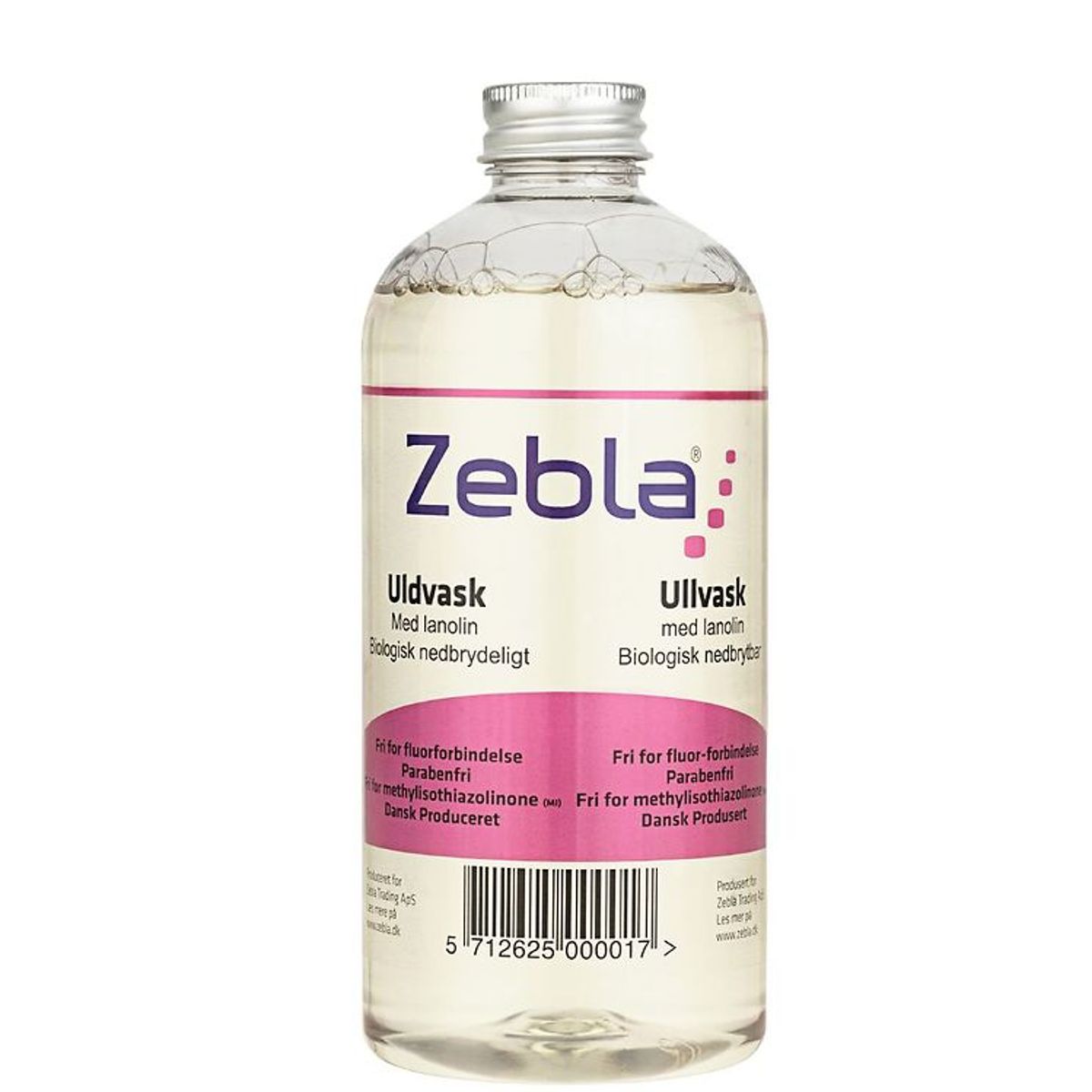 Zebla Uldvaskemiddel - 500 ml