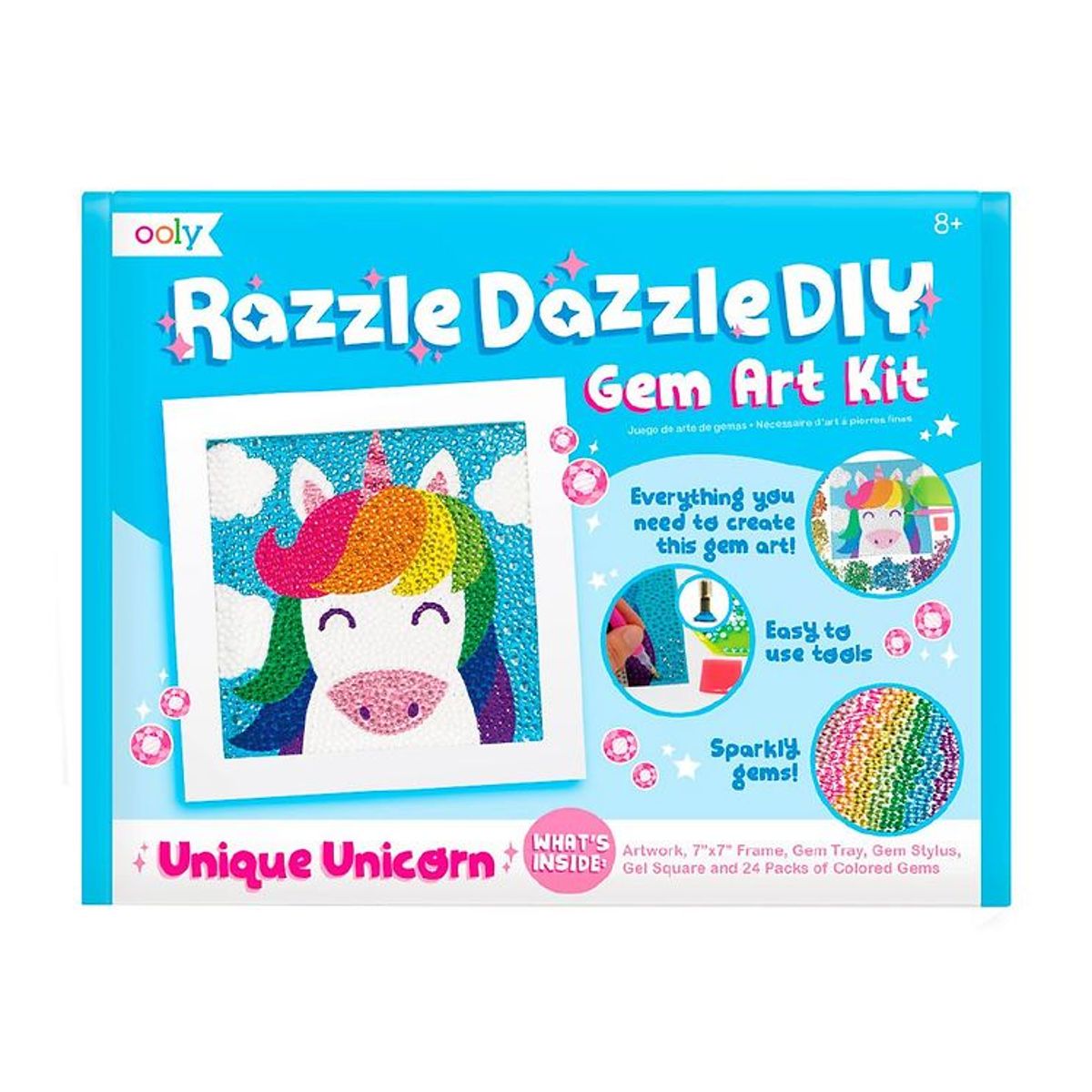 Ooly Diamanttegning - Razzla Dazzle - Unique Unicorn