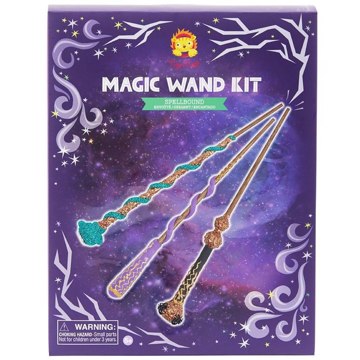 Tiger Tribe Legesæt - Magic Wand Kit - Spellbound