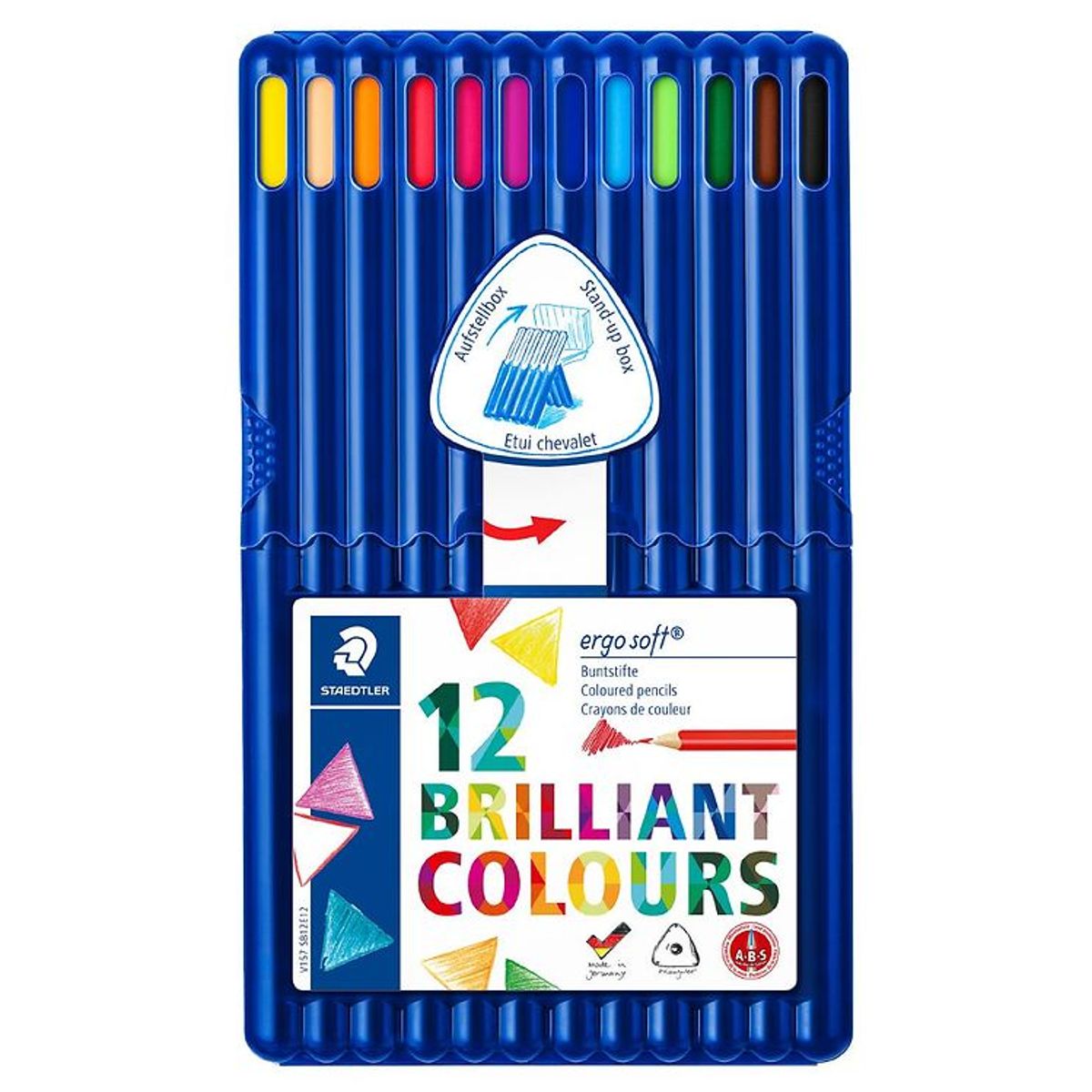 Staedtler Farveblyanter - Ergo Soft - 12 stk